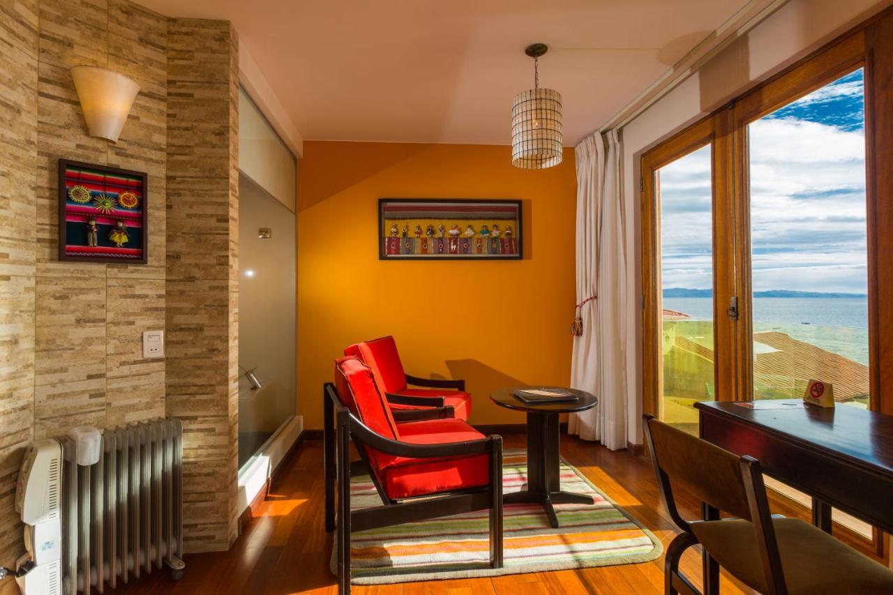 Hotel Rosario Lago Titicaca Copacabana  Luaran gambar