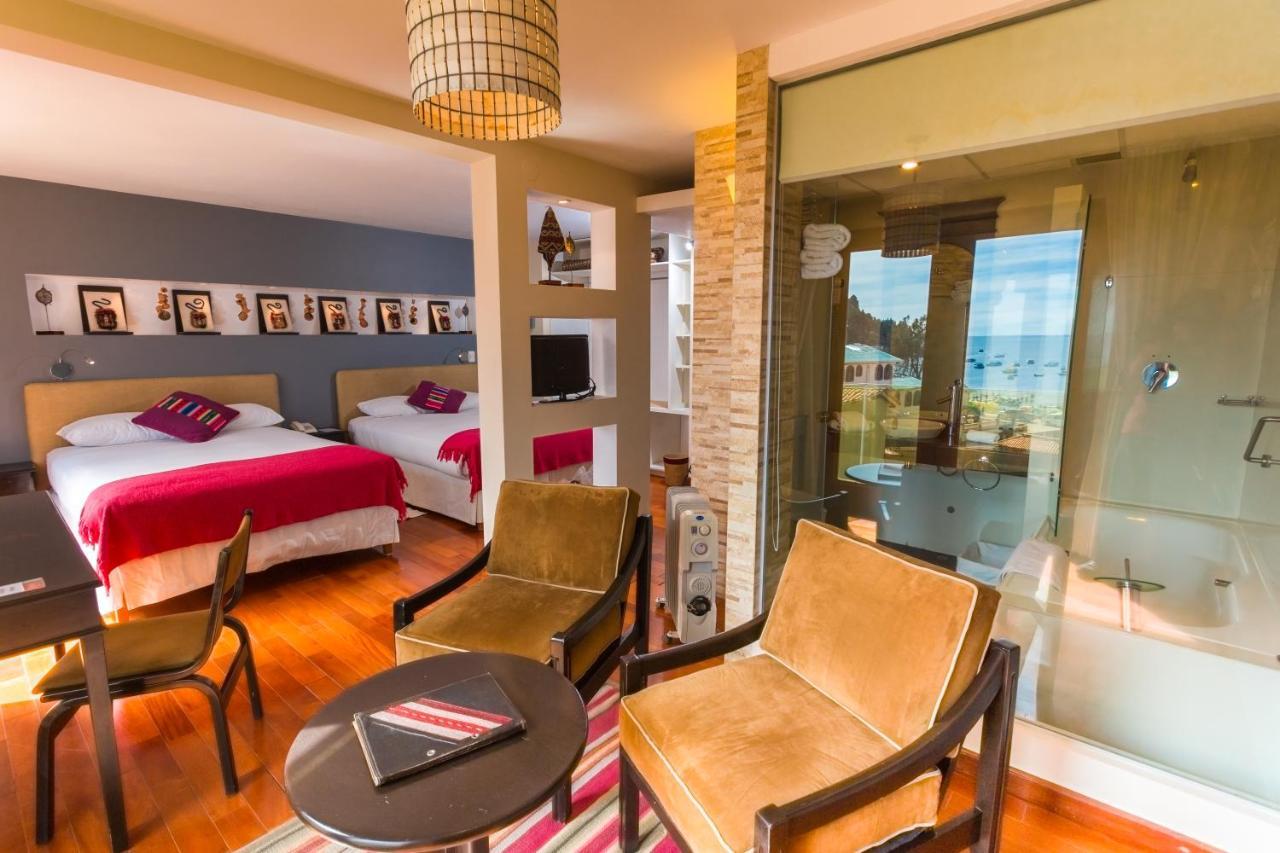 Hotel Rosario Lago Titicaca Copacabana  Luaran gambar