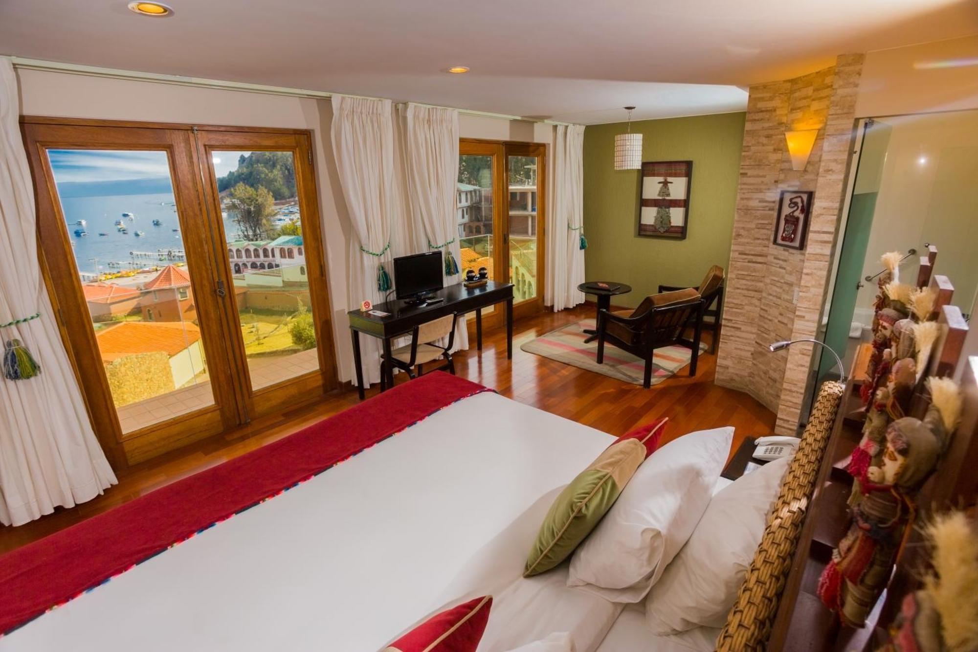 Hotel Rosario Lago Titicaca Copacabana  Luaran gambar