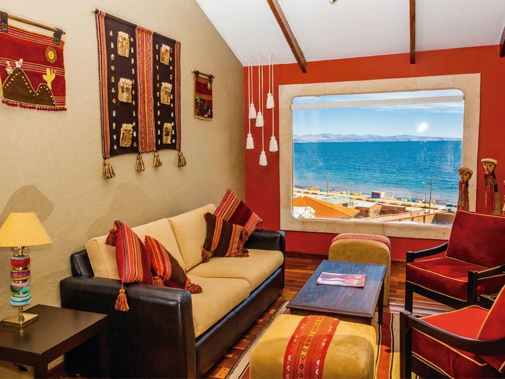 Hotel Rosario Lago Titicaca Copacabana  Luaran gambar